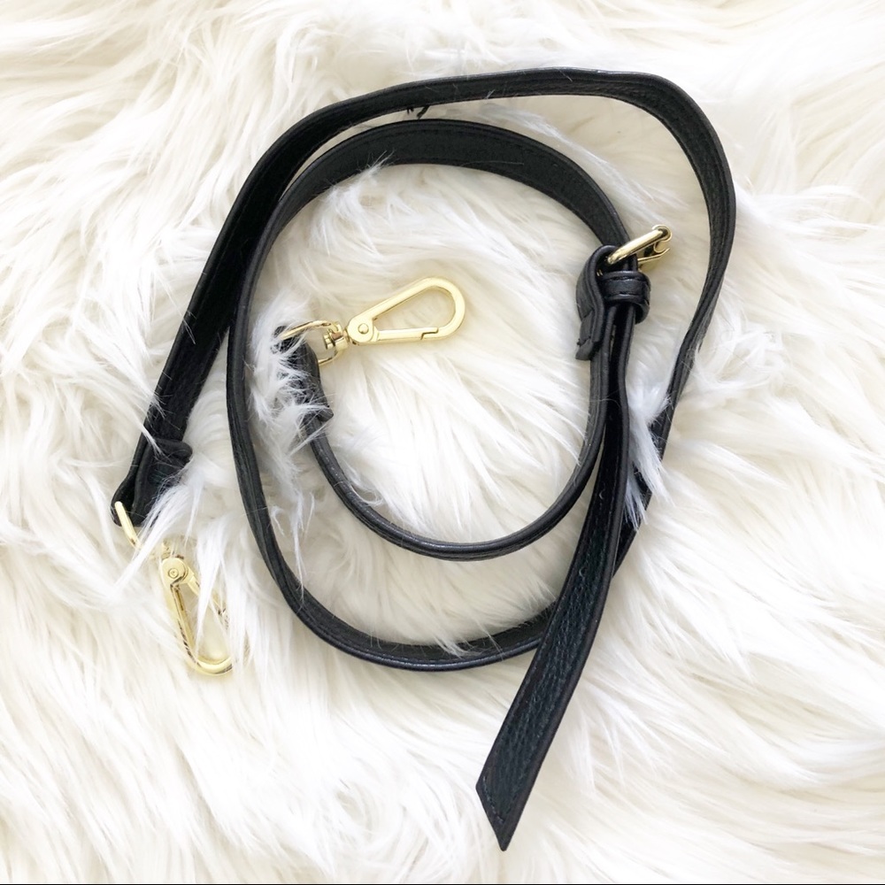 Steve Madden Adjustable Black Purse Strap